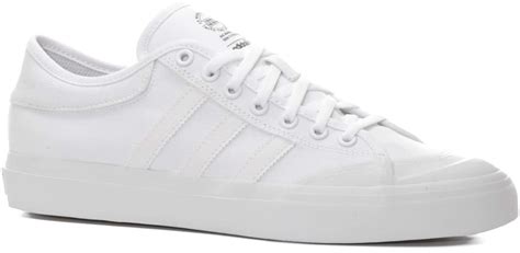 Adidas white skate shoes